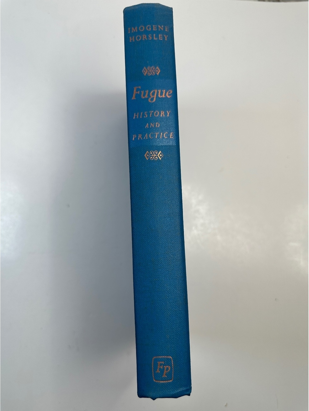 Fugue: History & Practice Imogene Horsley 1966 Free Press Music Theory Hardcover